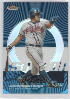 2005 Topps Finest - [Base] - Blue Refractor #54 - Johnny Estrada /299