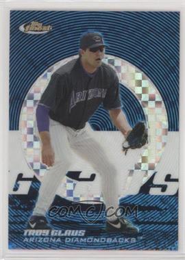 2005 Topps Finest - [Base] - Blue X-Fractor #112 - Troy Glaus /150