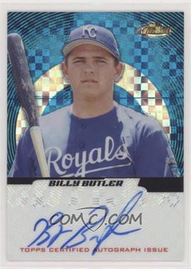 2005 Topps Finest - [Base] - Blue X-Fractor #148 - Autographs - Billy Butler /150