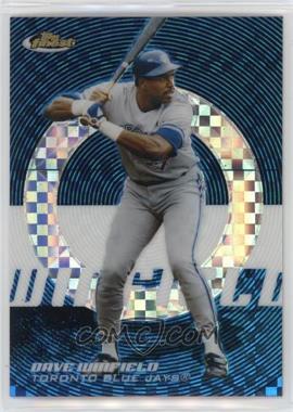 2005 Topps Finest - [Base] - Blue X-Fractor #161 - Dave Winfield /150