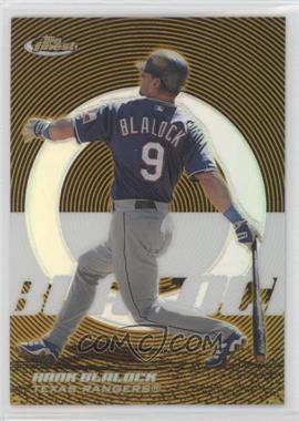 2005 Topps Finest - [Base] - Gold Refractor #2 - Hank Blalock /49