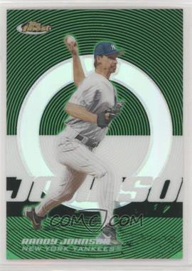 2005 Topps Finest - [Base] - Green Refractor #102 - Randy Johnson /199