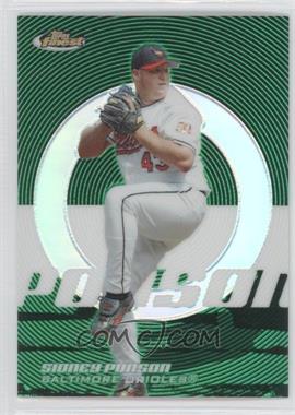 2005 Topps Finest - [Base] - Green Refractor #134 - Sidney Ponson /199