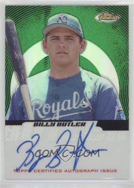 2005 Topps Finest - [Base] - Green Refractor #148 - Autographs - Billy Butler /199 [EX to NM]