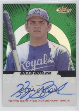 2005 Topps Finest - [Base] - Green Refractor #148 - Autographs - Billy Butler /199 [EX to NM]
