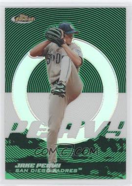 2005 Topps Finest - [Base] - Green Refractor #55 - Jake Peavy /199