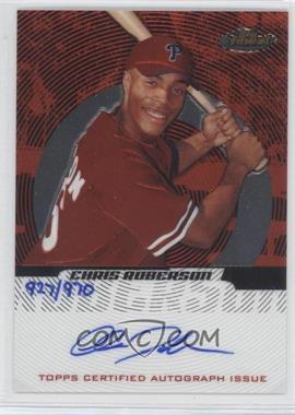2005 Topps Finest - [Base] #151 - Autographs - Chris Roberson /970