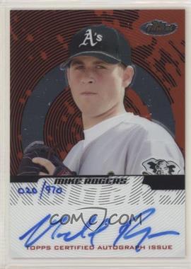 2005 Topps Finest - [Base] #155 - Autographs - Mike Rogers /970