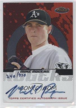 2005 Topps Finest - [Base] #155 - Autographs - Mike Rogers /970