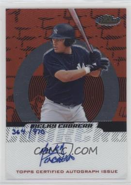 2005 Topps Finest - [Base] #156 - Autographs - Melky Cabrera /970