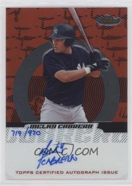 2005 Topps Finest - [Base] #156 - Autographs - Melky Cabrera /970