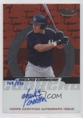 2005 Topps Finest - [Base] #156 - Autographs - Melky Cabrera /970 [EX to NM]