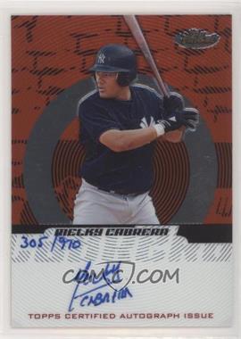 2005 Topps Finest - [Base] #156 - Autographs - Melky Cabrera /970