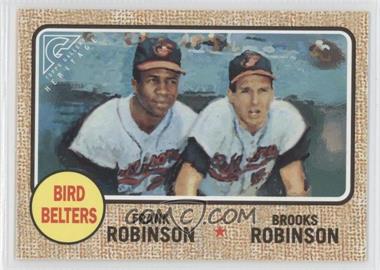 2005 Topps Gallery - Heritage #GH-RR - Frank Robinson, Brooks Robinson