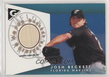 2005 Topps Gallery - Originals Relics #GO-JBE - Josh Beckett