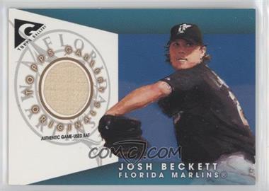 2005 Topps Gallery - Originals Relics #GO-JBE - Josh Beckett