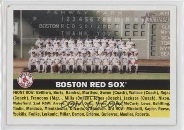 2005 Topps Heritage - [Base] #111 - Boston Red Sox Team