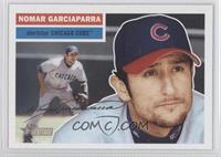 Nomar Garciaparra (Team Name on Jersey in Background)