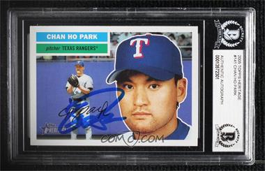 2005 Topps Heritage - [Base] #141 - Chan Ho Park [BAS BGS Authentic]