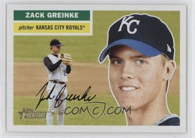 2005 Topps Heritage - [Base] #455 - Zack Greinke