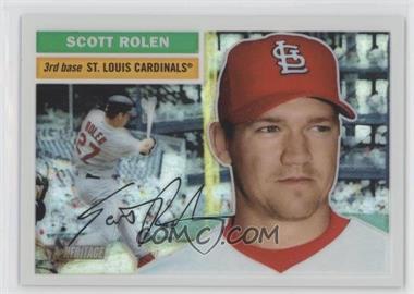 2005 Topps Heritage - Chrome - Refractor #THC21 - Scott Rolen /556