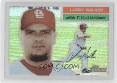 2005 Topps Heritage - Chrome - Refractor #THC64 - Larry Walker /556