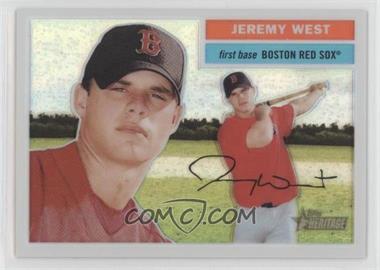 2005 Topps Heritage - Chrome - Refractor #THC72 - Jeremy West /556
