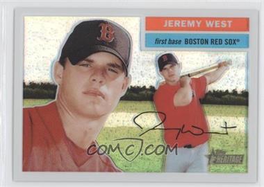 2005 Topps Heritage - Chrome - Refractor #THC72 - Jeremy West /556