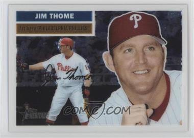 2005 Topps Heritage - Chrome #THC10 - Jim Thome /1956