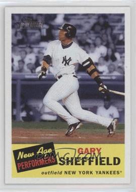 2005 Topps Heritage - New Age Performers #NAP13 - Gary Sheffield
