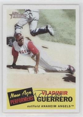 2005 Topps Heritage - New Age Performers #NAP5 - Vladimir Guerrero