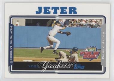 2005 Topps Opening Day - [Base] #138 - Derek Jeter