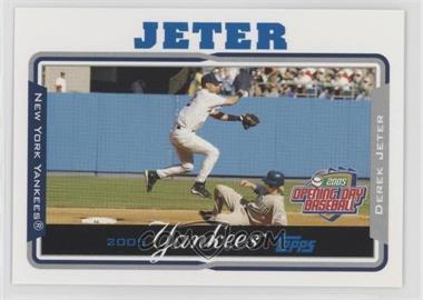 2005 Topps Opening Day - [Base] #138 - Derek Jeter