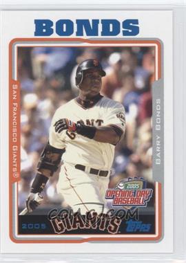 2005 Topps Opening Day - [Base] #139 - Barry Bonds