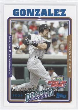 2005 Topps Opening Day - [Base] #16 - Luis Gonzalez