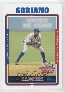 2005 Topps Opening Day - [Base] #162 - Alfonso Soriano