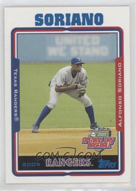 2005 Topps Opening Day - [Base] #162 - Alfonso Soriano