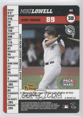 2005 Topps Pack Wars - [Base] #44 - Mike Lowell