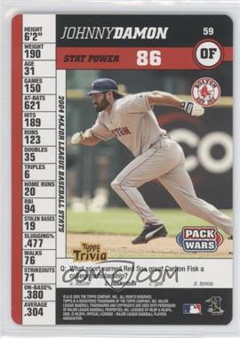 2005 Topps Pack Wars - [Base] #59 - Johnny Damon