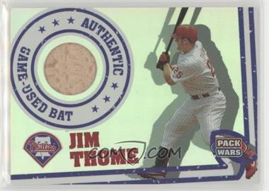 2005 Topps Pack Wars - Relics #PWR-JT - Jim Thome