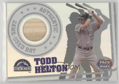 2005 Topps Pack Wars - Relics #PWR-THB - Todd Helton