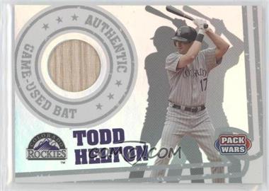 2005 Topps Pack Wars - Relics #PWR-THB - Todd Helton