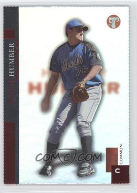 2005 Topps Pristine - [Base] - Die-Cut #105 - Base Common - Philip Humber /66