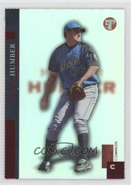 2005 Topps Pristine - [Base] - Die-Cut #105 - Base Common - Philip Humber /66