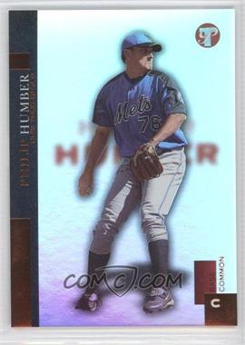 2005 Topps Pristine - [Base] - Uncirculated #105 - Base Common - Philip Humber /375