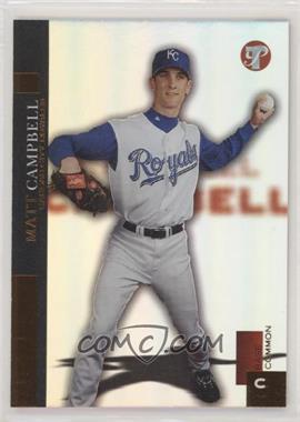 2005 Topps Pristine - [Base] - Uncirculated #123 - Base Common - Matt Campbell /375