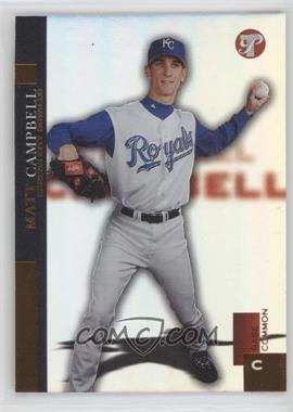 2005 Topps Pristine - [Base] - Uncirculated #123 - Base Common - Matt Campbell /375