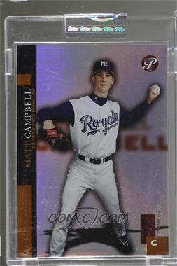 2005 Topps Pristine - [Base] - Uncirculated #123 - Base Common - Matt Campbell /375 [Uncirculated]