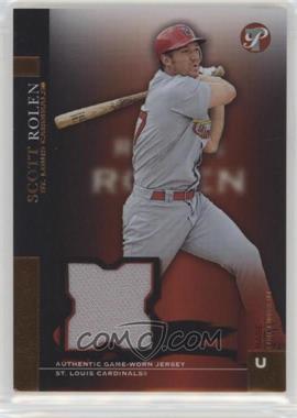 2005 Topps Pristine - [Base] - Uncirculated #133 - Base Uncommon - Scott Rolen /100