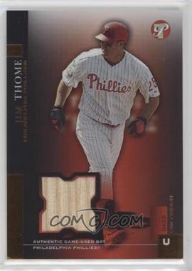 2005 Topps Pristine - [Base] - Uncirculated #143 - Base Uncommon - Jim Thome /100